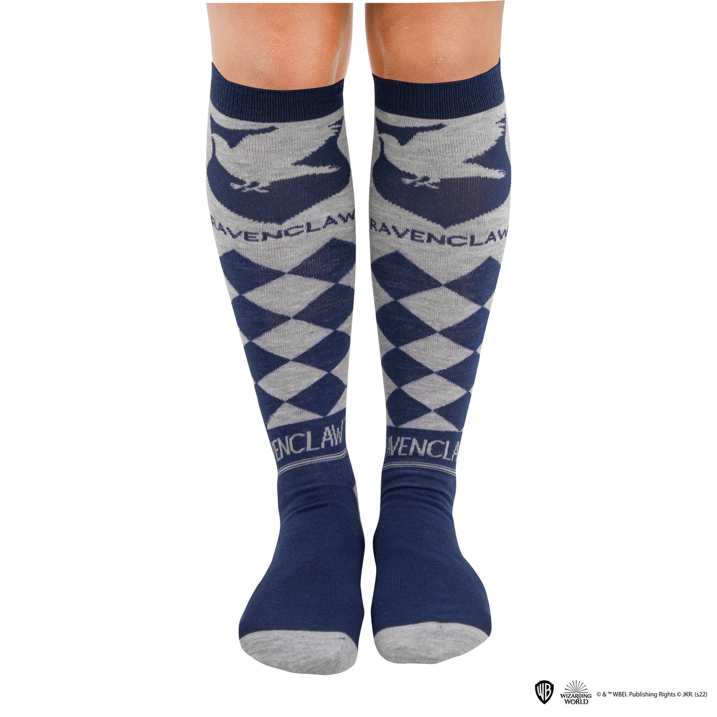 *Set of 3 Pairs of Ravenclaw High Socks