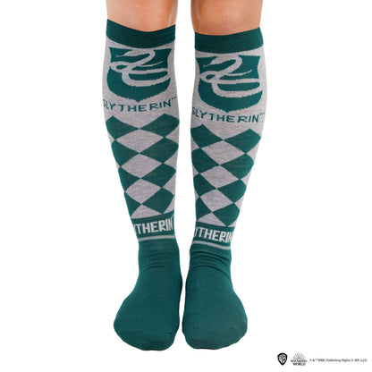 *Set of 3 Pairs of Slytherin High Socks