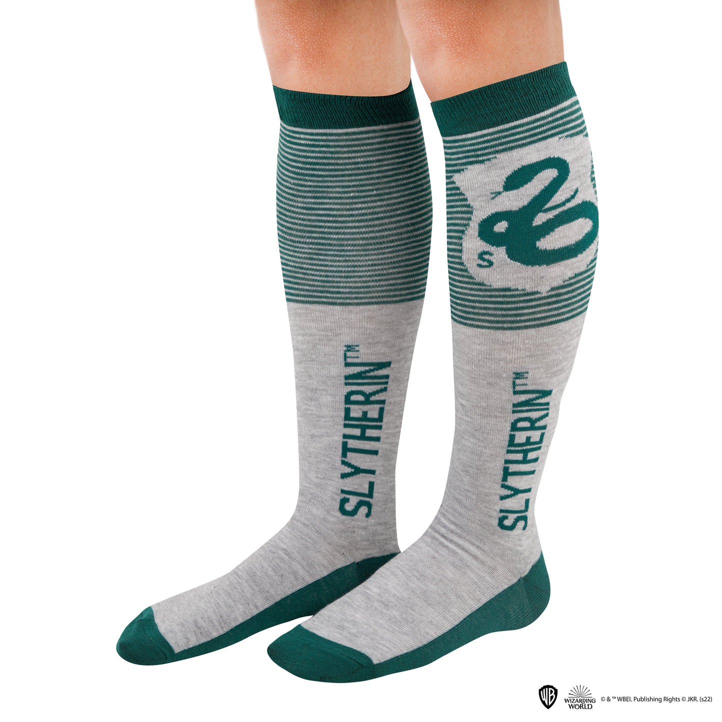 *Set of 3 Pairs of Slytherin High Socks