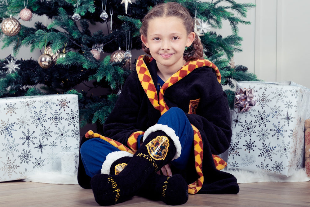 Chaussettes-chaussons Harry Potter - Noir