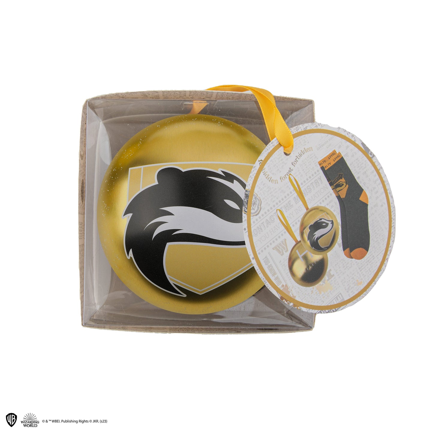 Christmas Capsule with Hufflepuff Socks