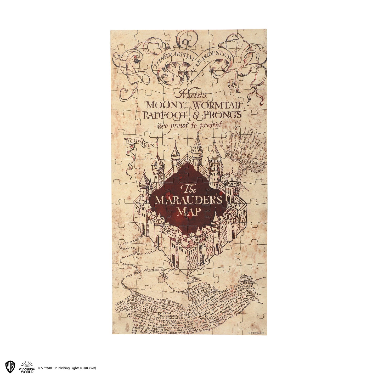 Marauder's Map Christmas Puzzle Capsule