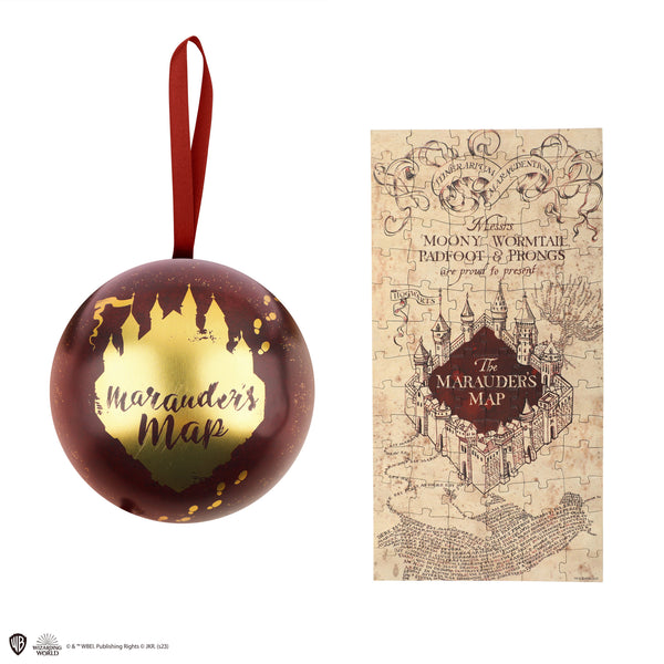 Marauder's Map Christmas Puzzle Capsule