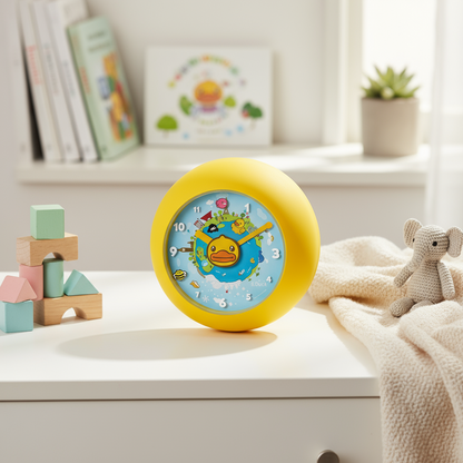 Yellow duck clock