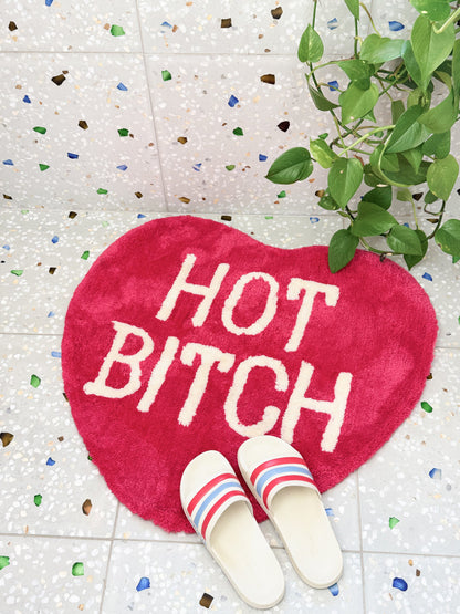Tapis Cœur « Hot Bitch »