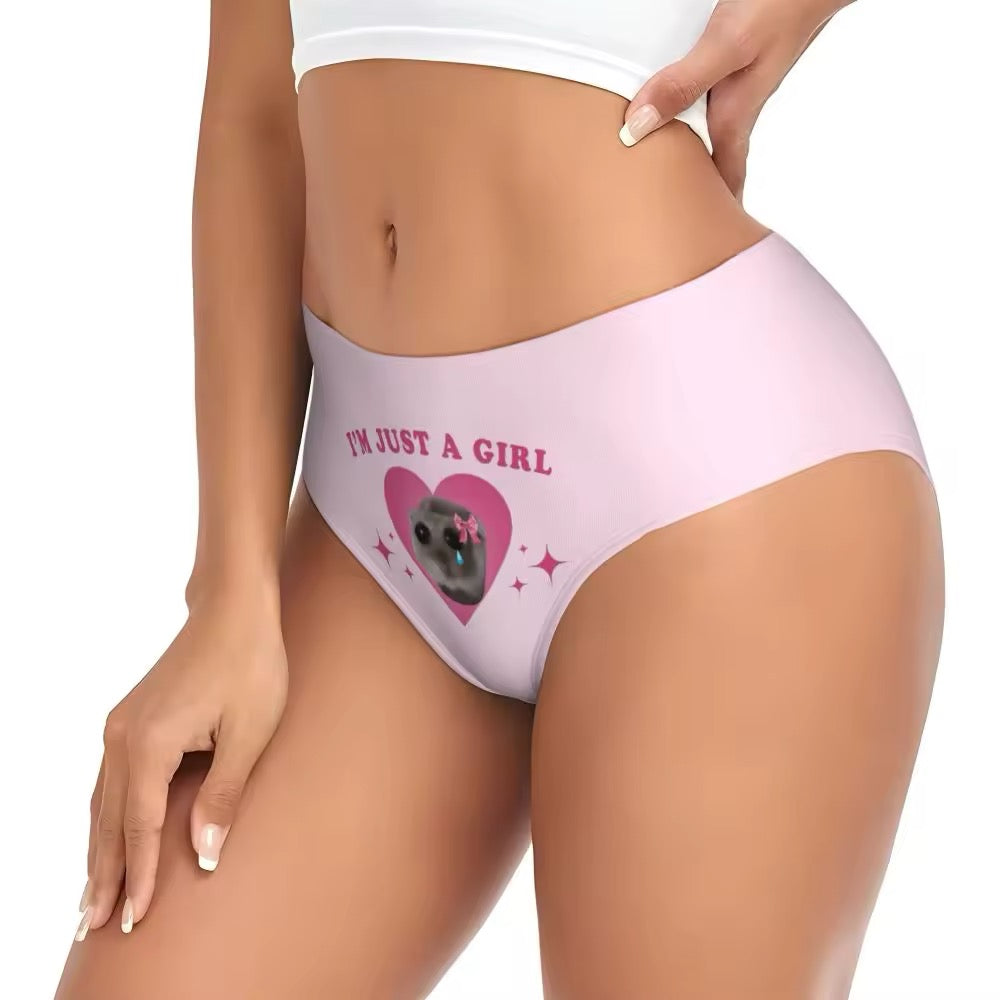 “I'm Just a Girl” panties