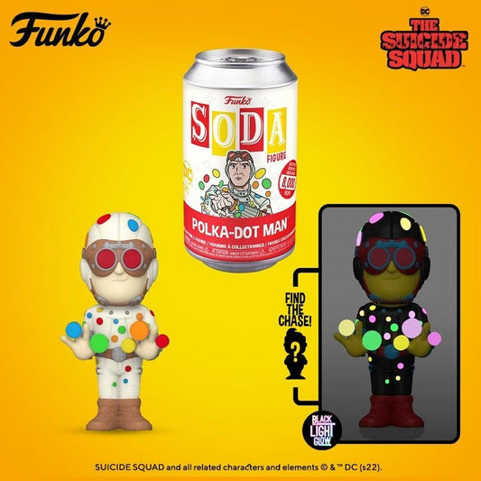 vinyl soda polka dot man
