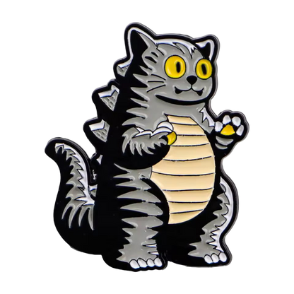 Catzilla Cat Pin