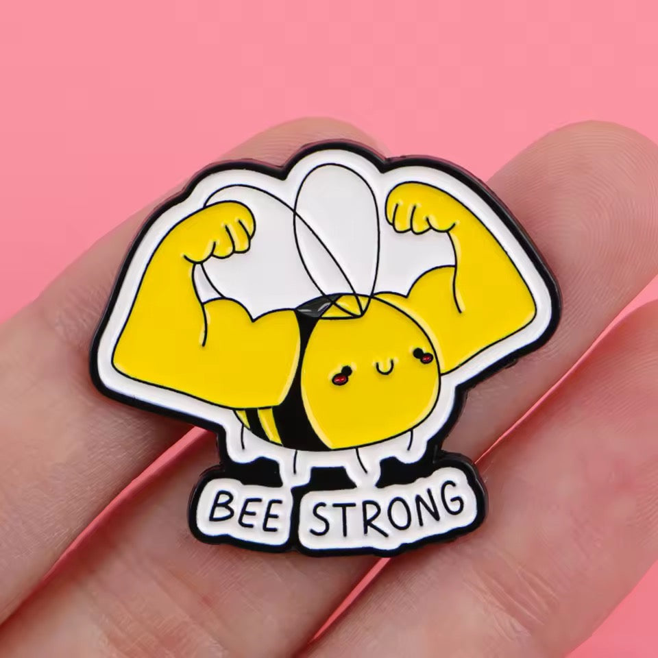 Bee Strong Pin