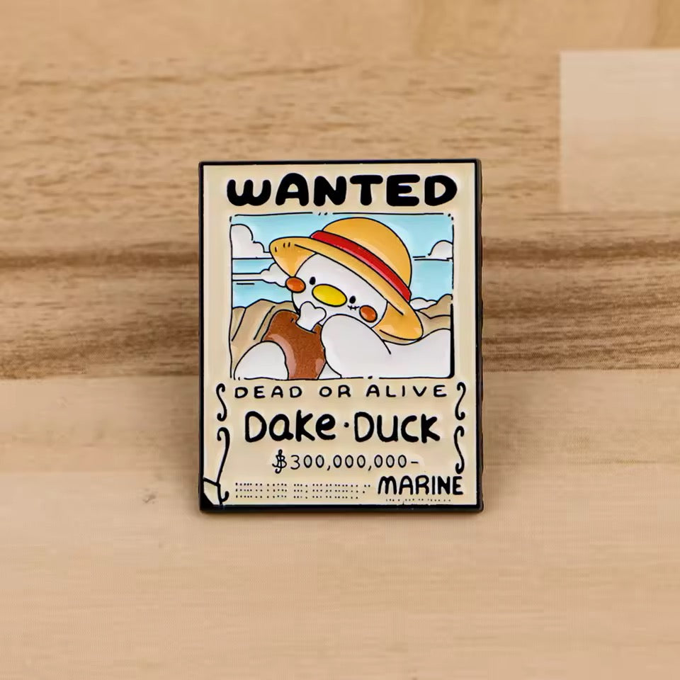 White Duck Pin “Wanted”