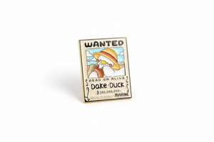 Pin’s Canard Blanc « Wanted »