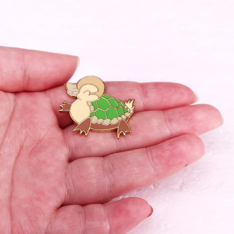 Pins Canard Tortue