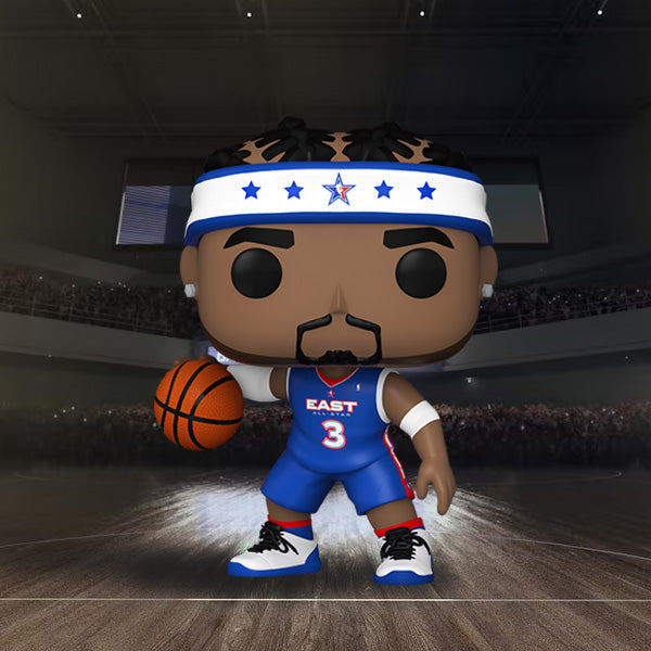 Pop! Allen Iverson in het All-Star-uniform van 2005