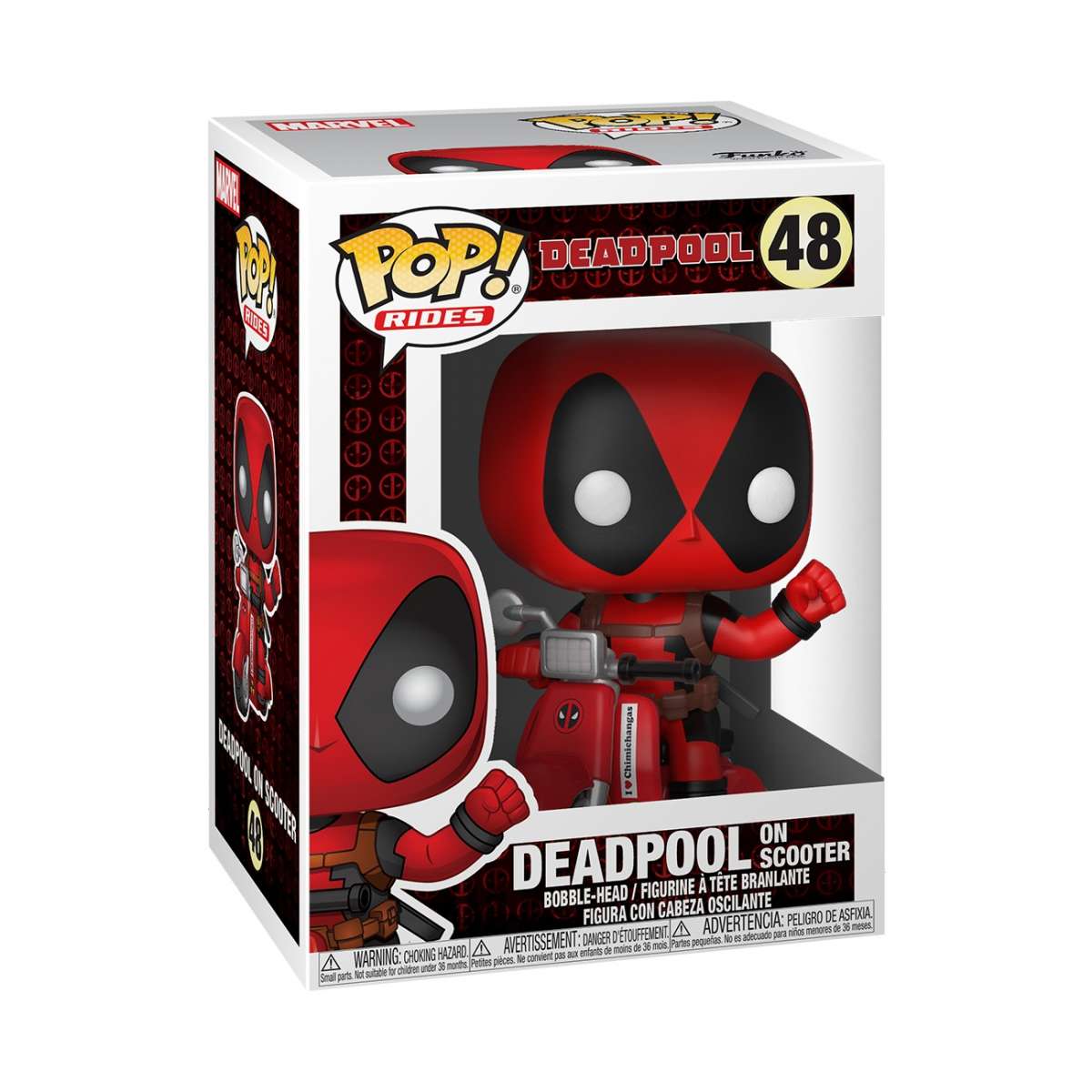 Pop! Rides Deadpool on Scooter