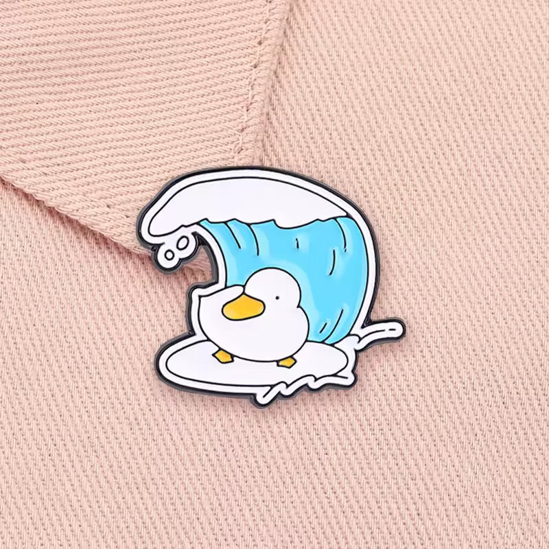 Surf Duck Pin