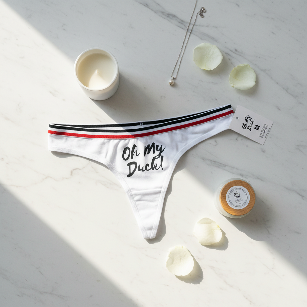 "Oh My Duck" White