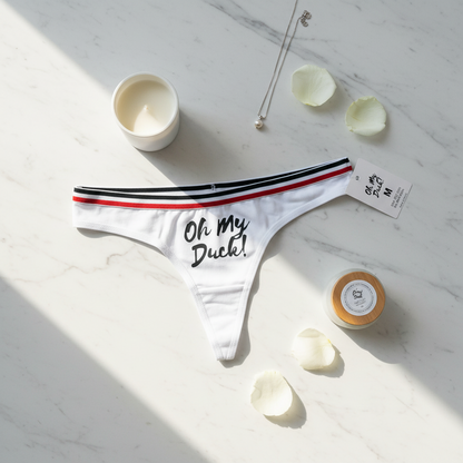 "Oh My Duck" White