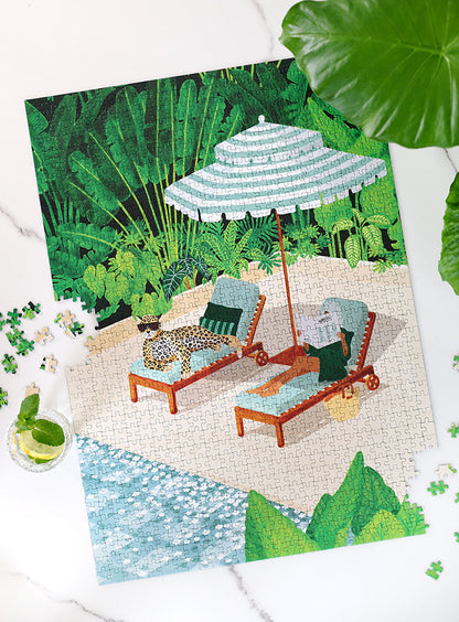 Summer Pool - 1000-piece puzzle