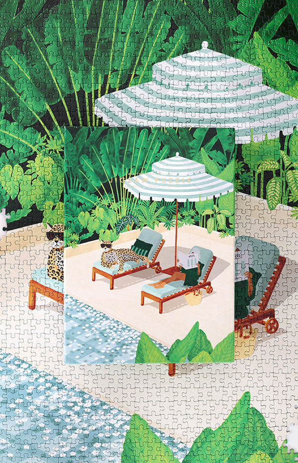 Summer Pool - 1000-piece puzzle