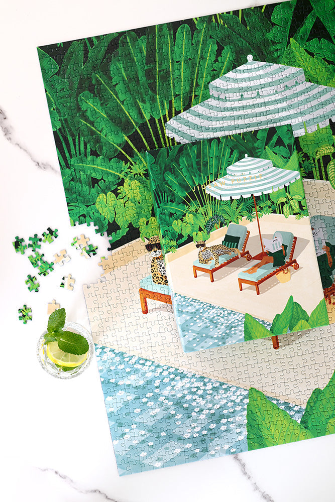 Summer Pool - 1000-piece puzzle