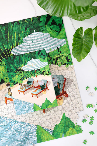 Summer Pool - 1000-piece puzzle