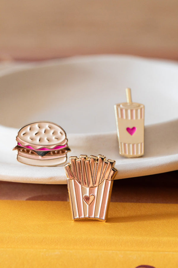 XL junk food - pins