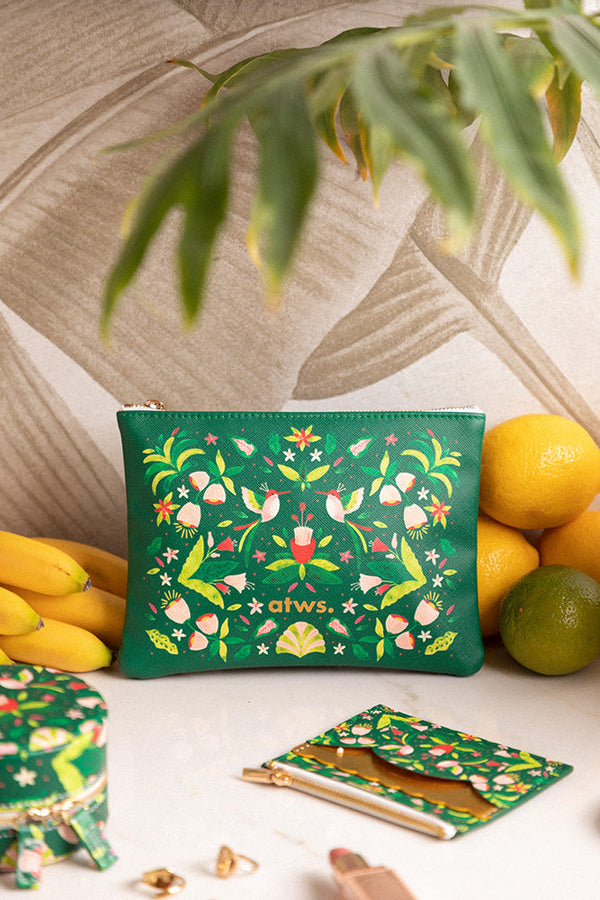 Green Jungle - Pouch Bag