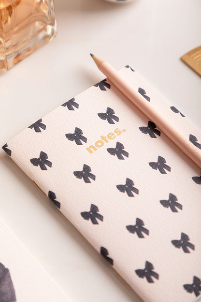 Duo Black Bow - A6 Pocket Notebook DUO
