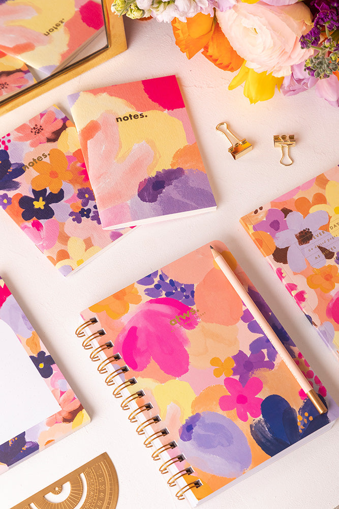 Flower Garden - Spiral Notebook