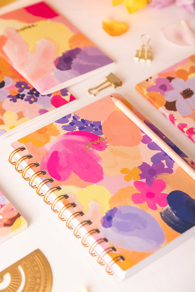 Flower Garden - Spiral Notebook