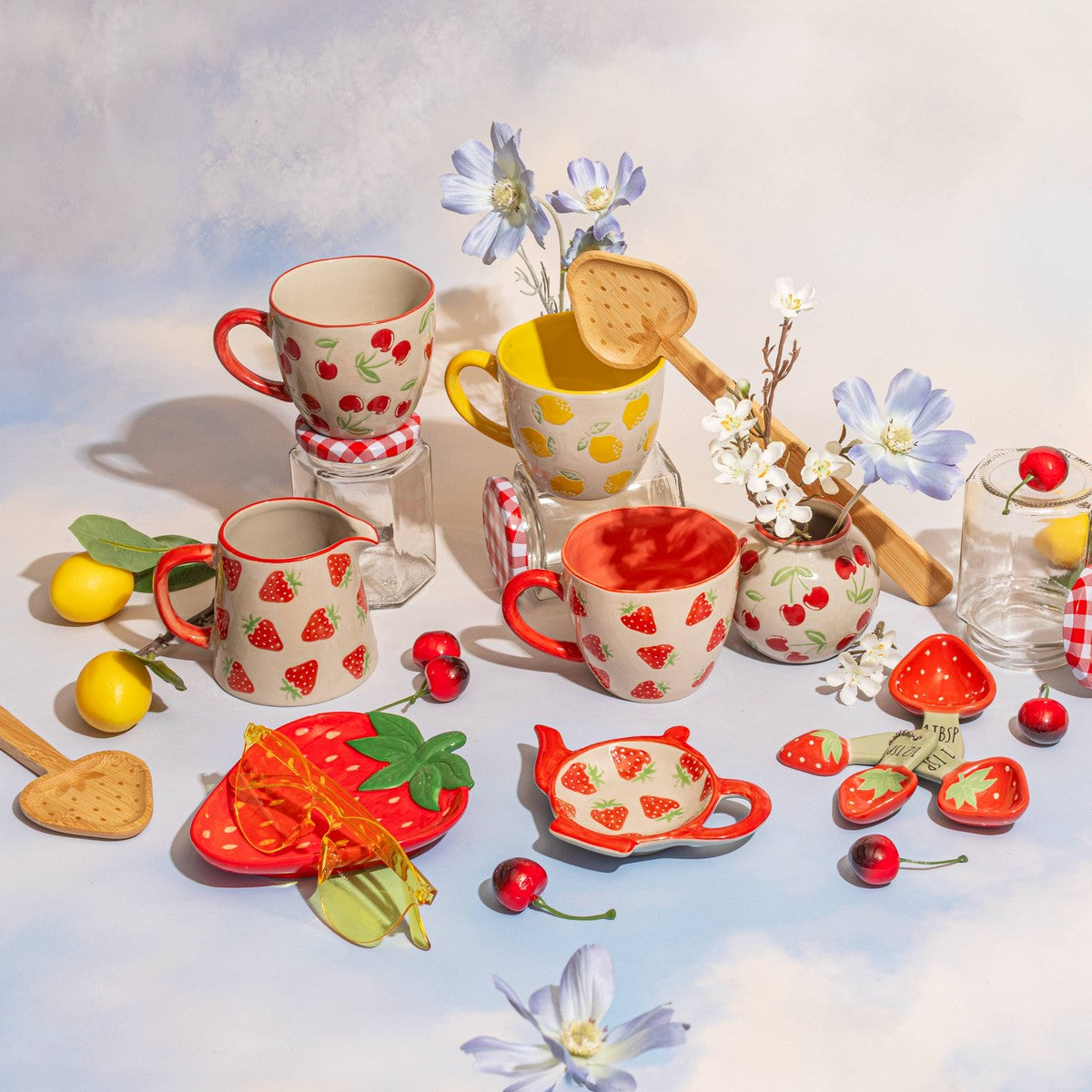 Strawberry trinket tray