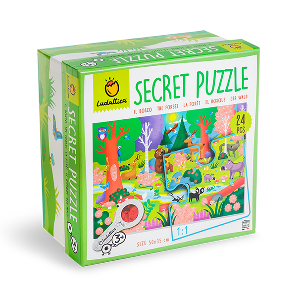 Geheime puzzel - Het bos 