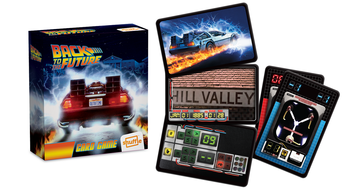 Shuffle Card Game - Back to the Future