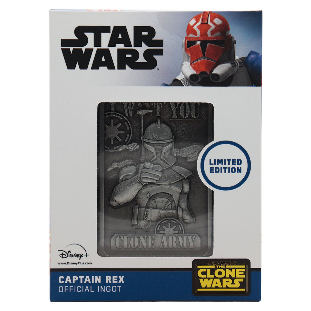 Star Wars - The Clone Wars Captain Rex Collector Ingot