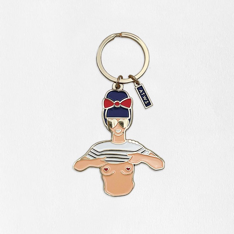 Sexy girl - Keyring
