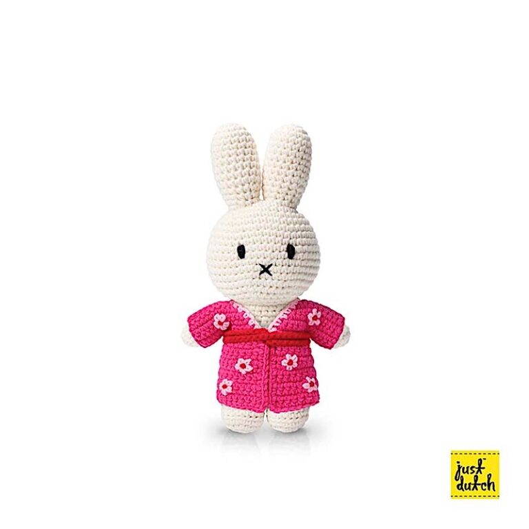 Gehaakte pluche Miffy het Konijn - Jurk in meerdere kleuren