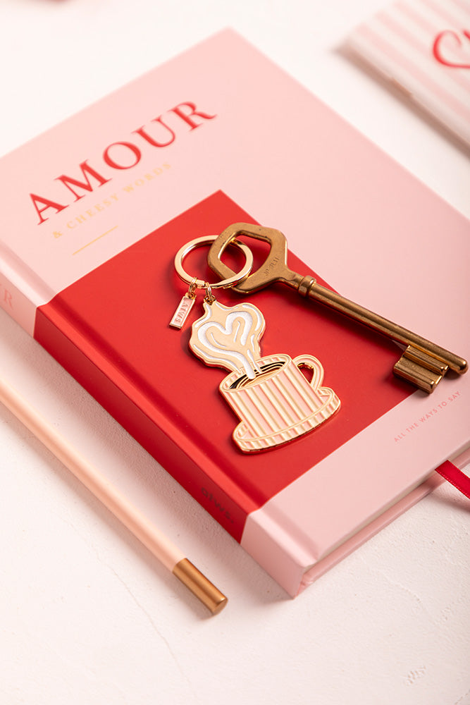Coffee Reading - Keychain