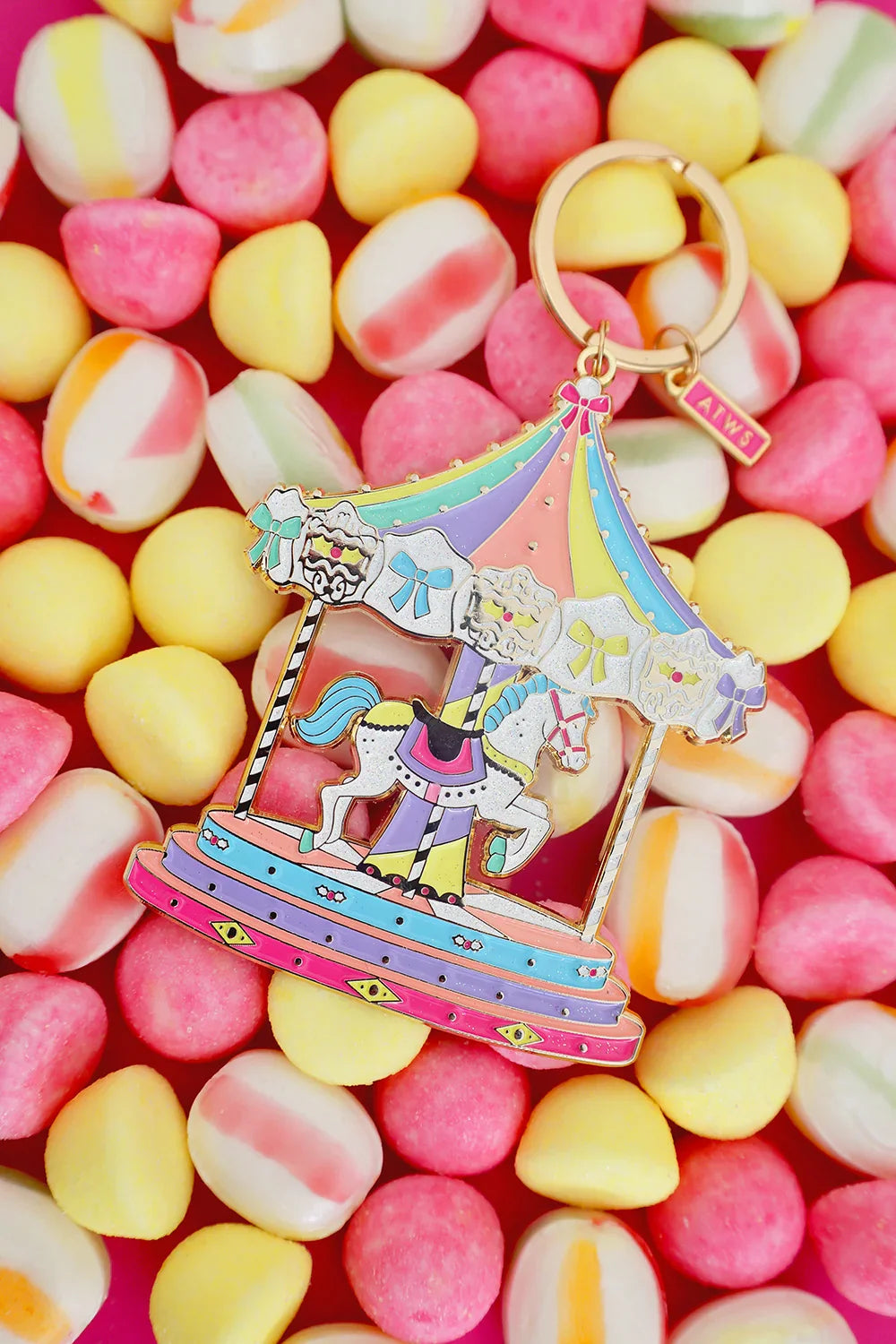 Merry-Go-Round - Keychain