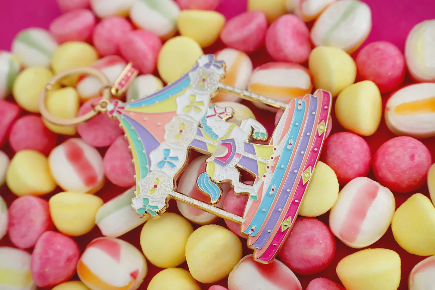 Merry-Go-Round - Keychain