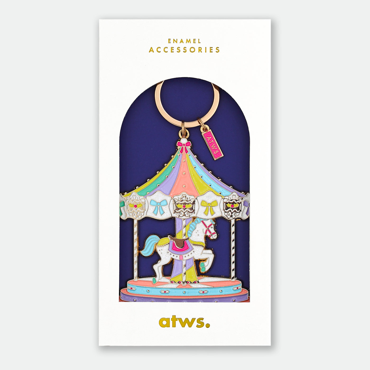 Merry-Go-Round - Keychain