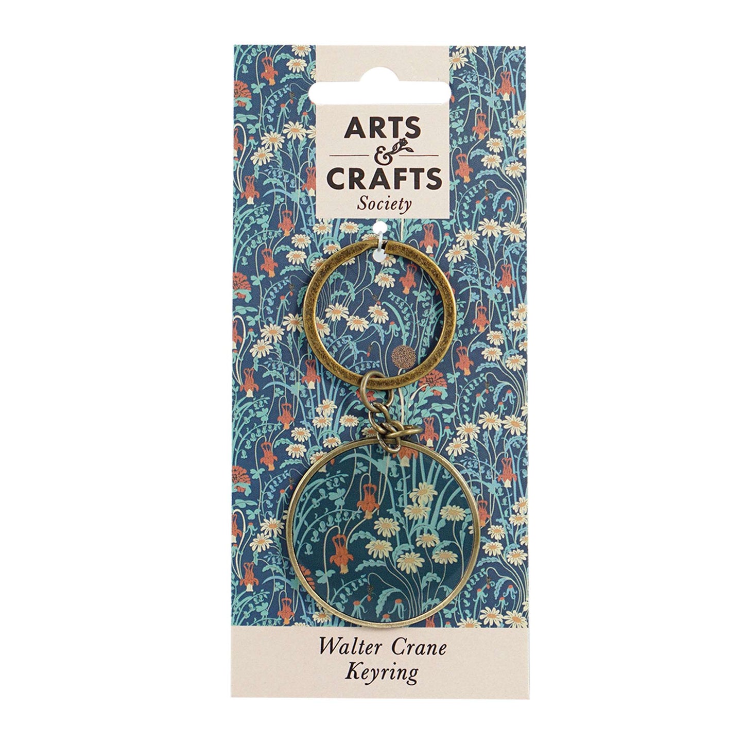 Porte-clés ACS Walter Crane Fleurs des prés