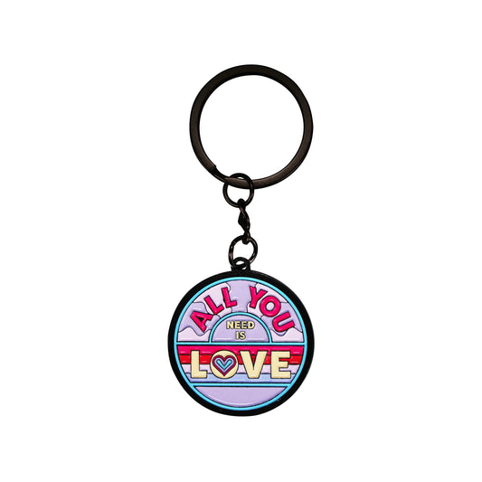 The Beatles All You Need is Love Keychain