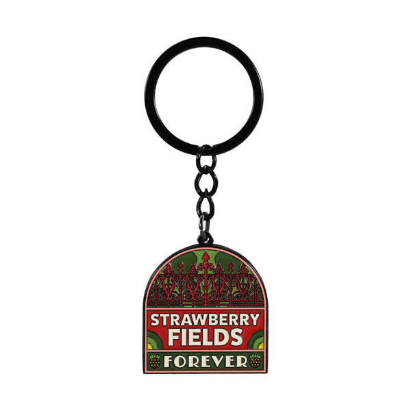 The Beatles Strawberry Fields Keyring