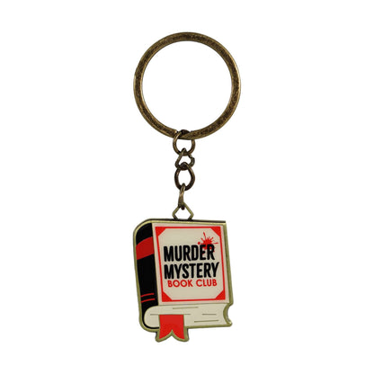 Murder Mystery Book Club Keychain