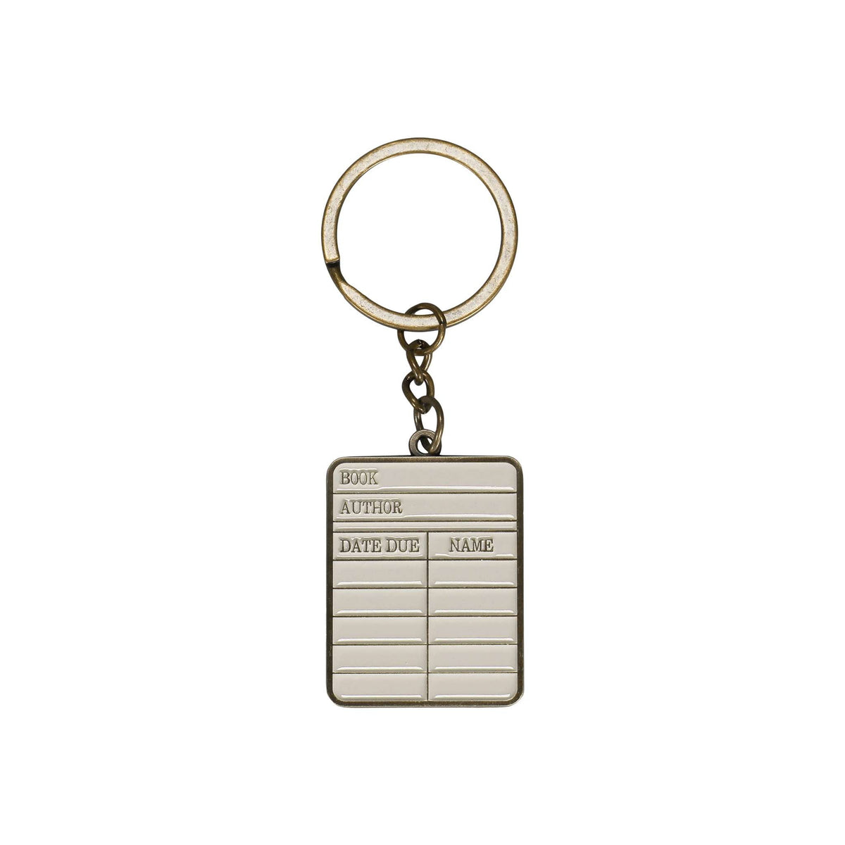 Pulteney Press Library Card Keyring