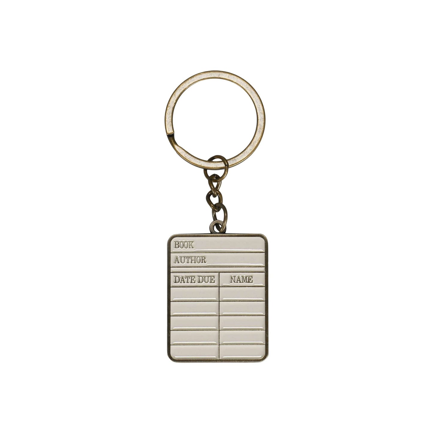 Pulteney Press Library Card Keyring