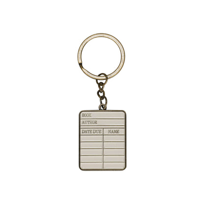 Pulteney Press Library Card Keyring