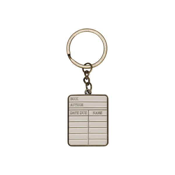 Porte-clés Pulteney Press - Library card
