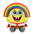 Peluche HugMe - Bob l'Éponge Arc-en-Ciel