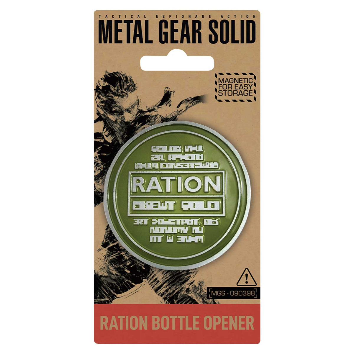 Metal Gear Solid Bottle Opener - Ration